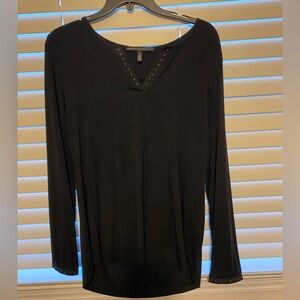 WHBM Embellished LS Top